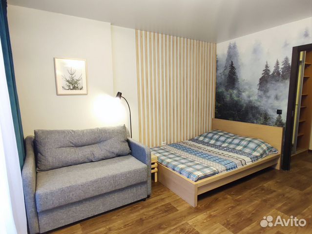 

Квартира-студия, 24 м², 2 кровати