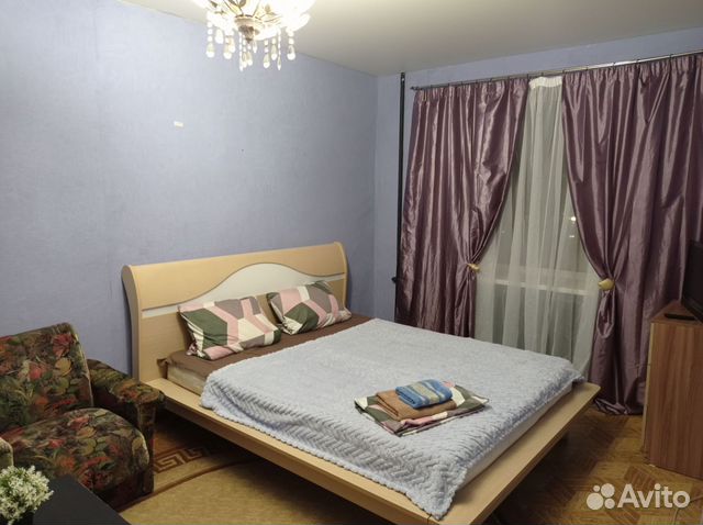 

1-к. квартира, 30 м², 2 кровати