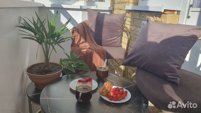 

2-к. квартира, 38 м², 2 кровати