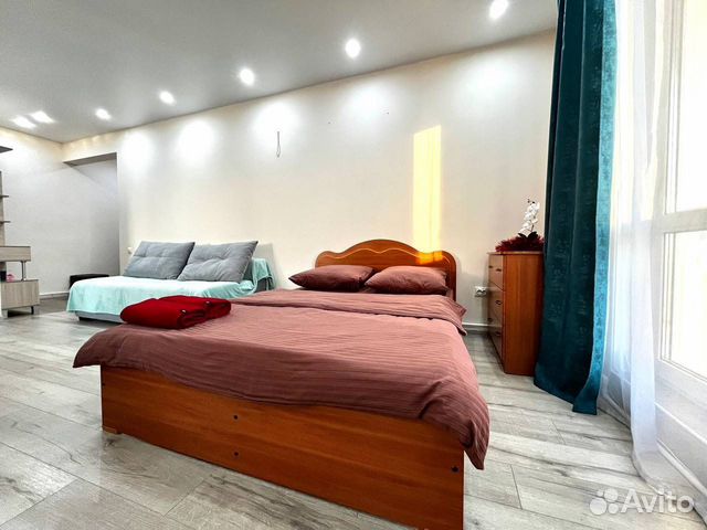 

Квартира-студия, 45 м², 3 кровати