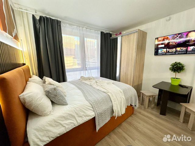 

Квартира-студия, 34,1 м², 2 кровати