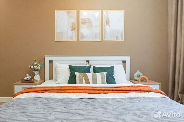 

1-к. квартира, 36 м², 2 кровати