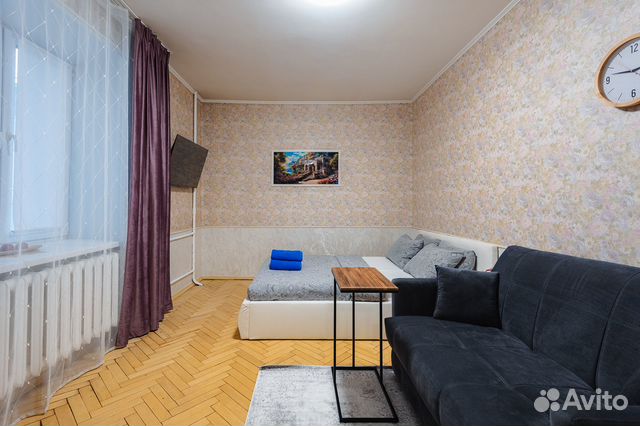 

1-к. квартира, 40 м², 2 кровати