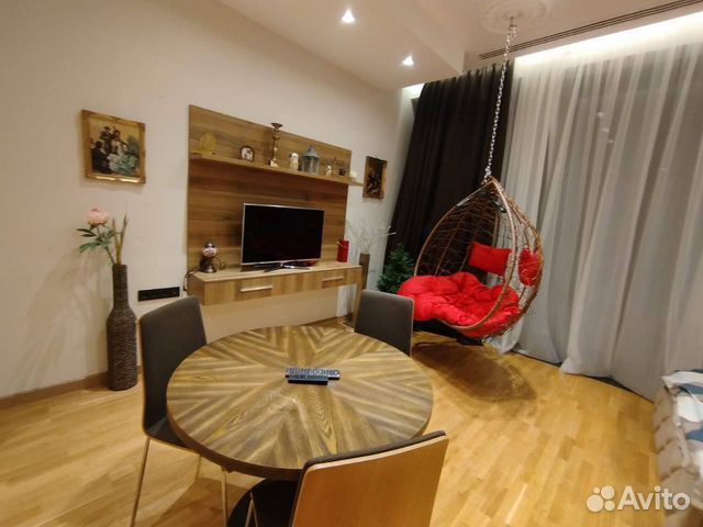

Квартира-студия, 44 м², 2 кровати
