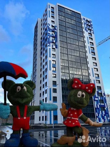 

Квартира-студия, 30 м², 1 кровать