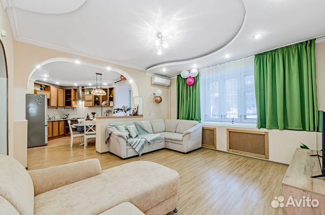 

3-к. квартира, 105 м², 6 кроватей