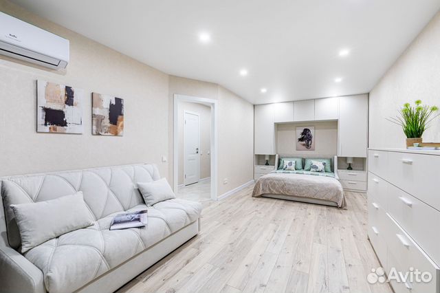 

1-к. квартира, 37 м², 2 кровати