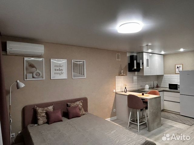 

Квартира-студия, 30 м², 1 кровать