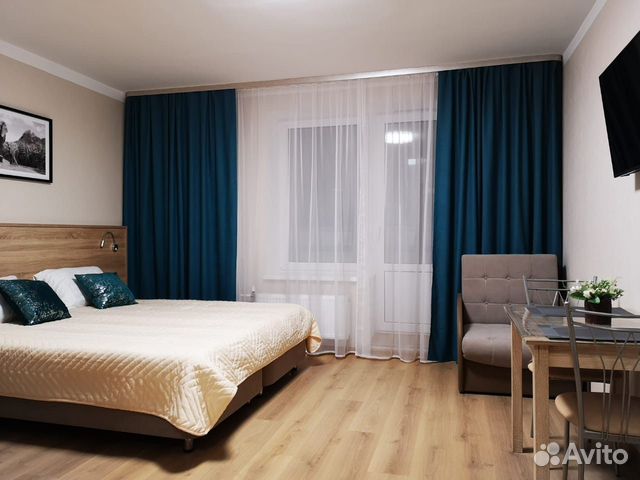 

Квартира-студия, 26 м², 2 кровати
