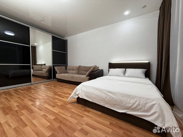 

1-к. квартира, 44 м², 3 кровати