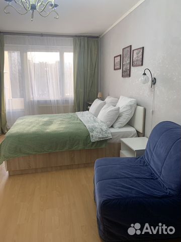 

1-к. квартира, 40,6 м², 2 кровати
