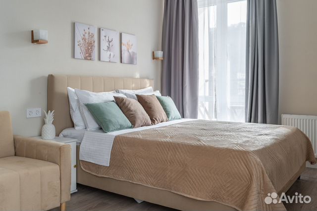 

Квартира-студия, 28,9 м², 3 кровати
