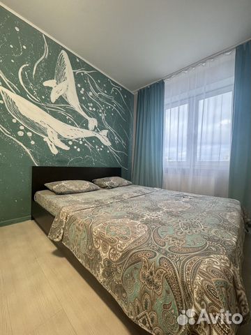 

Квартира-студия, 39 м², 2 кровати