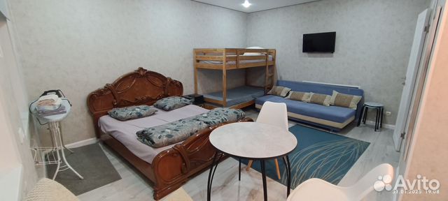 

Квартира-студия, 25 м², 3 кровати