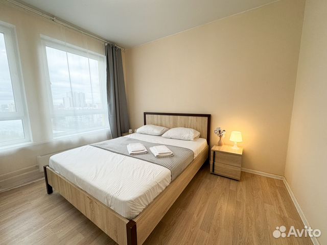 

1-к. квартира, 38 м², 3 кровати