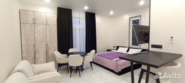 

Квартира-студия, 27 м², 3 кровати