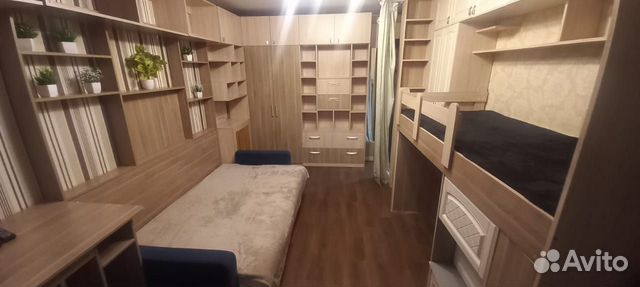 

1-к. квартира, 29 м², 2 кровати