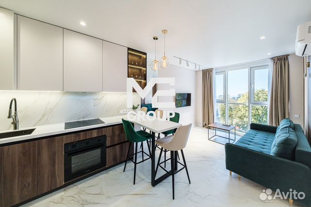

1-к. квартира, 40 м², 2 кровати