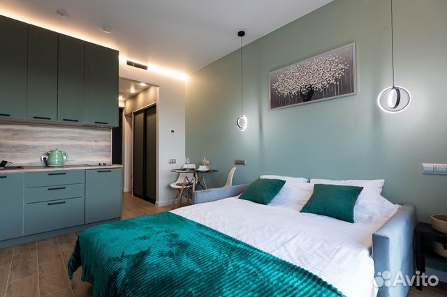 

Квартира-студия, 20,4 м², 1 кровать