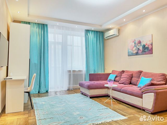 

2-к. квартира, 55,6 м², 3 кровати