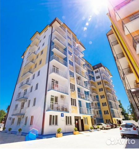 

Квартира-студия, 25 м², 2 кровати