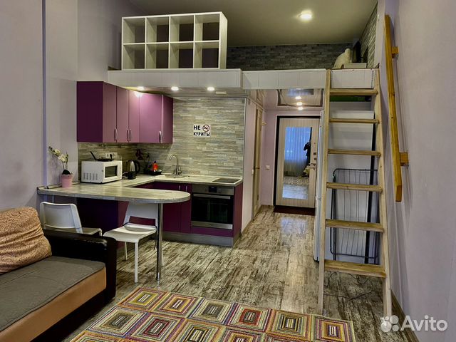 

Квартира-студия, 30 м², 2 кровати