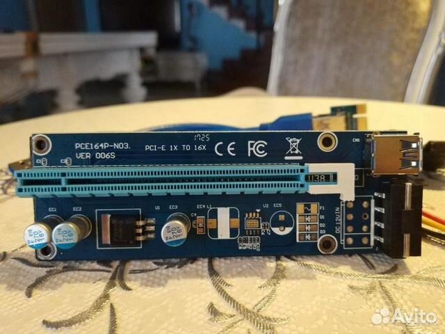 Райзеры ver.006 молекс (лучшая версия) более 100шт