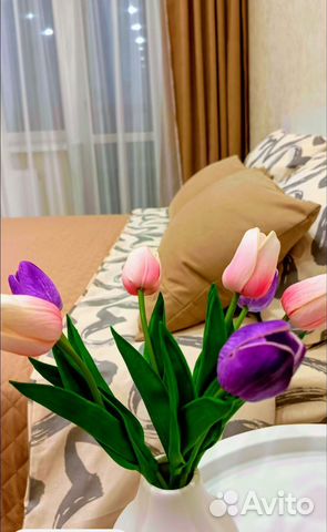 

1-к. квартира, 39,5 м², 2 кровати