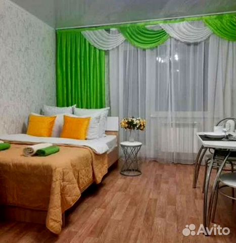 

Квартира-студия, 30 м², 2 кровати