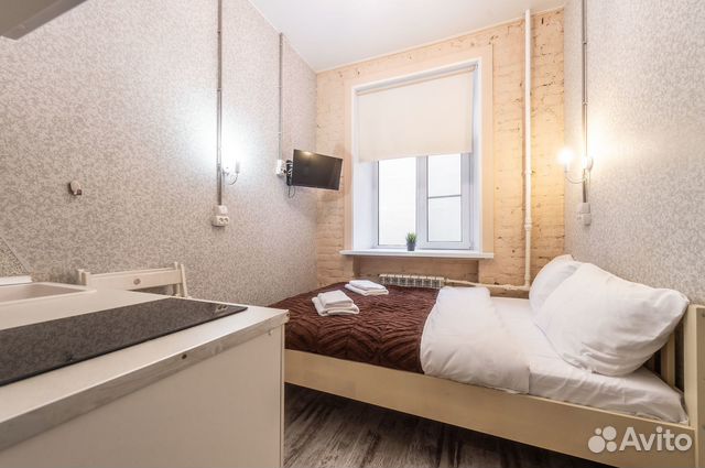 

Квартира-студия, 10 м², 1 кровать