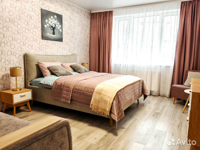 

1-к. квартира, 42 м², 2 кровати