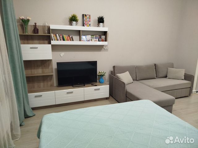 

Квартира-студия, 28 м², 2 кровати