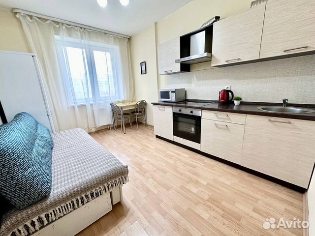 

1-к. квартира, 43,5 м², 2 кровати
