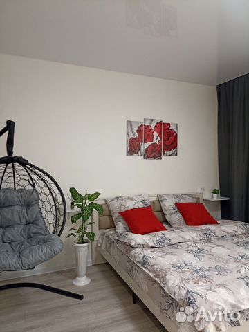 

Квартира-студия, 30 м², 1 кровать