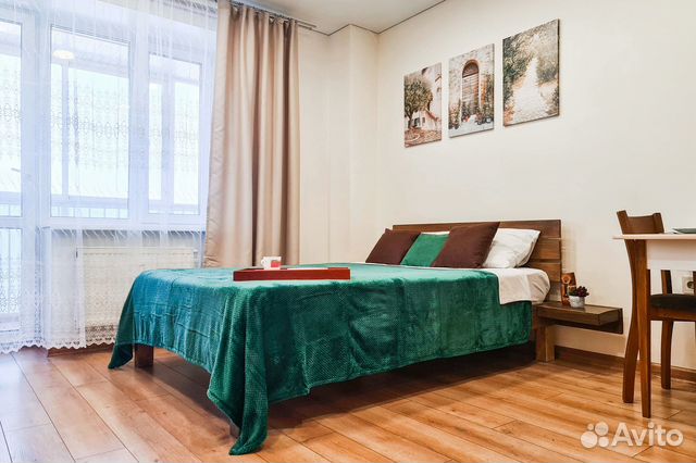 

Квартира-студия, 30 м², 2 кровати