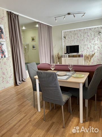 

Квартира-студия, 43,7 м², 1 кровать