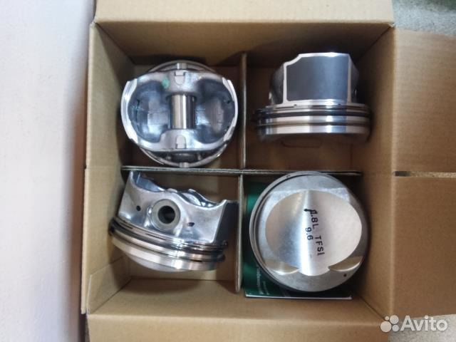 Поршень+палец, с кольцами VW passat, Audi A3/A4/A5