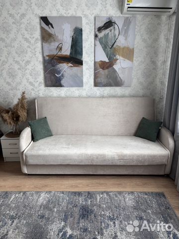 

1-к. квартира, 40 м², 2 кровати