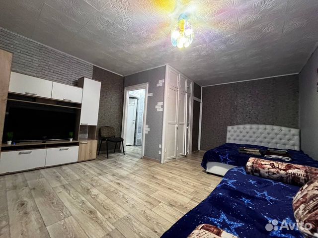 

1-к. квартира, 42 м², 2 кровати