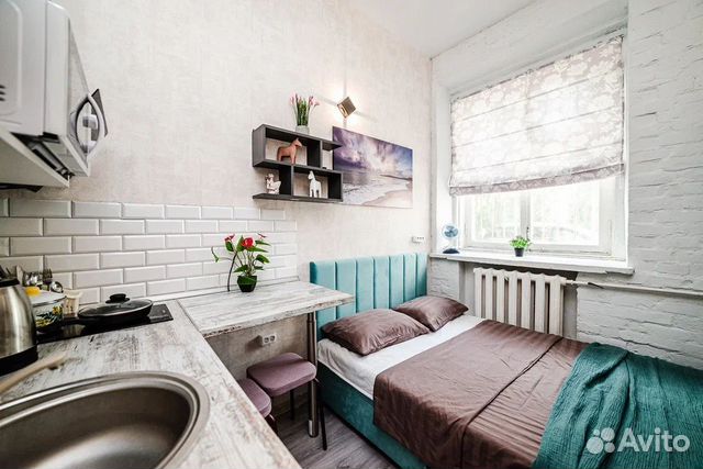 

Квартира-студия, 19 м², 1 кровать