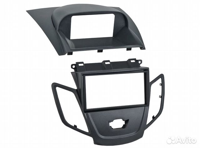Переходная рамка ford Fiesta 09+ 2din black
