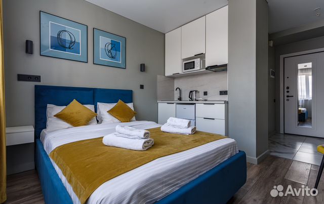 

Квартира-студия в апарт-отеле, 20 м², 1 кровать