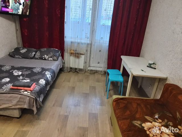 

Квартира-студия, 28 м², 2 кровати