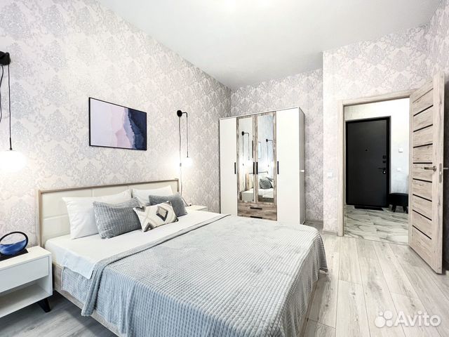 

1-к. квартира, 42 м², 2 кровати