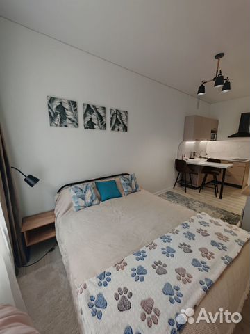 

Квартира-студия, 25 м², 1 кровать