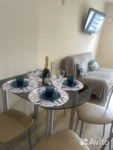 

Квартира-студия, 33 м², 2 кровати
