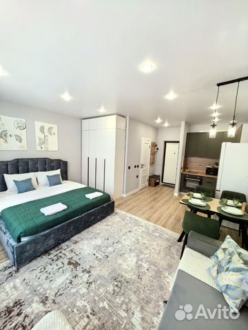 

Квартира-студия, 30 м², 2 кровати