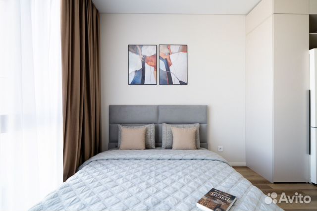

Квартира-студия, 25 м², 1 кровать