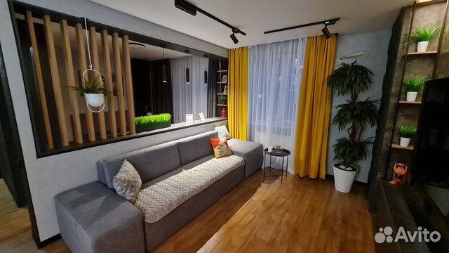 

1-к. квартира, 42 м², 2 кровати