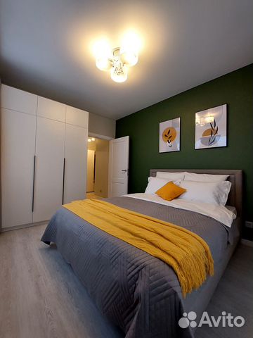 

1-к. квартира, 41 м², 2 кровати